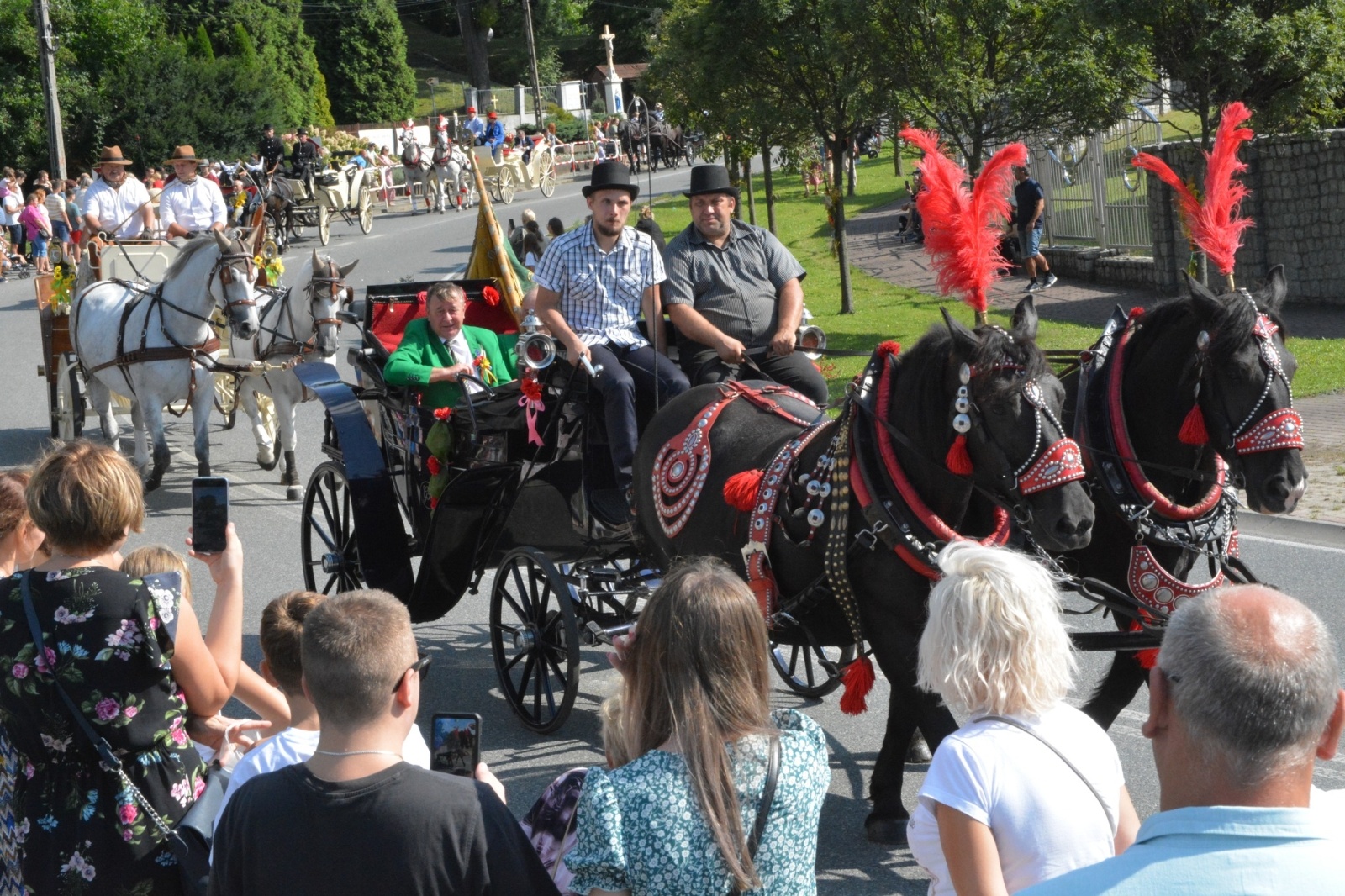 Zdjęcie w galerii na portalu naszwodzislaw.com: Dożynki Gminy Marklowice za nami [FOTO] wiadomości z regionu