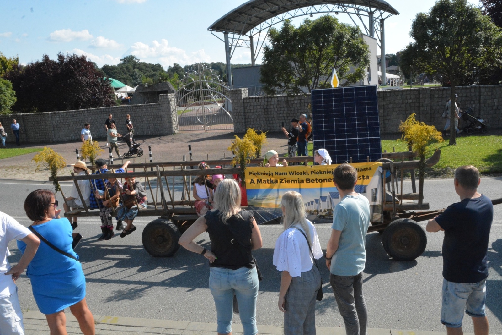 Zdjęcie w galerii na portalu naszwodzislaw.com: Dożynki Gminy Marklowice za nami [FOTO] wiadomości z regionu
