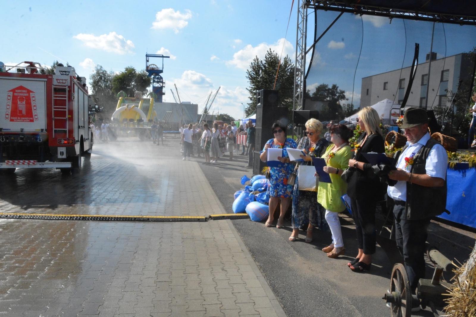 Zdjęcie w galerii na portalu naszwodzislaw.com: Dożynki Gminy Marklowice za nami [FOTO] wiadomości z regionu