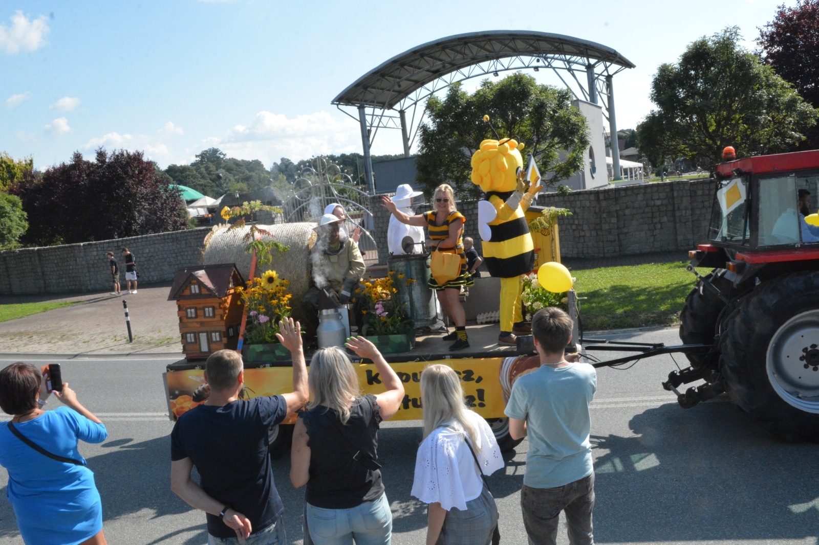 Zdjęcie w galerii na portalu naszwodzislaw.com: Dożynki Gminy Marklowice za nami [FOTO] wiadomości z regionu