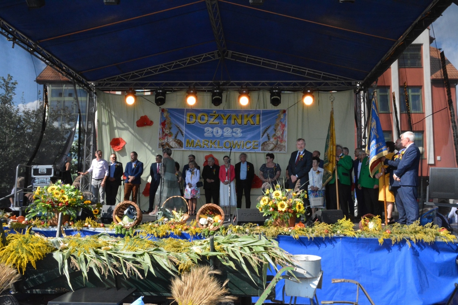 Zdjęcie w galerii na portalu naszwodzislaw.com: Dożynki Gminy Marklowice za nami [FOTO] wiadomości z regionu