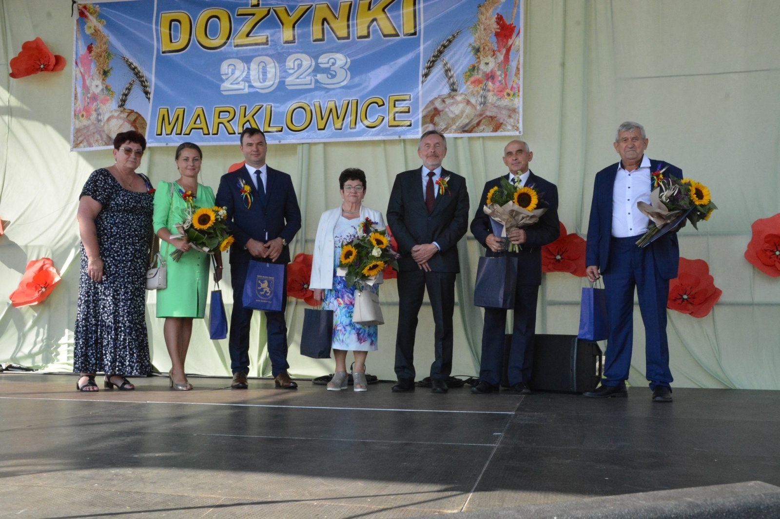 Zdjęcie w galerii na portalu naszwodzislaw.com: Dożynki Gminy Marklowice za nami [FOTO] wiadomości z regionu