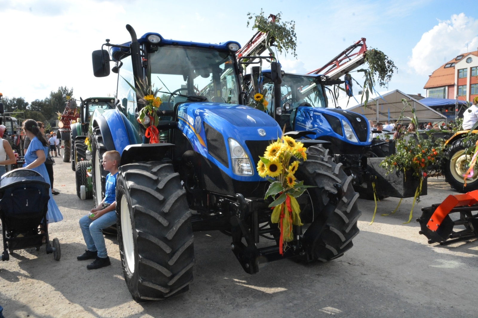 Zdjęcie w galerii na portalu naszwodzislaw.com: Dożynki Gminy Marklowice za nami [FOTO] wiadomości z regionu