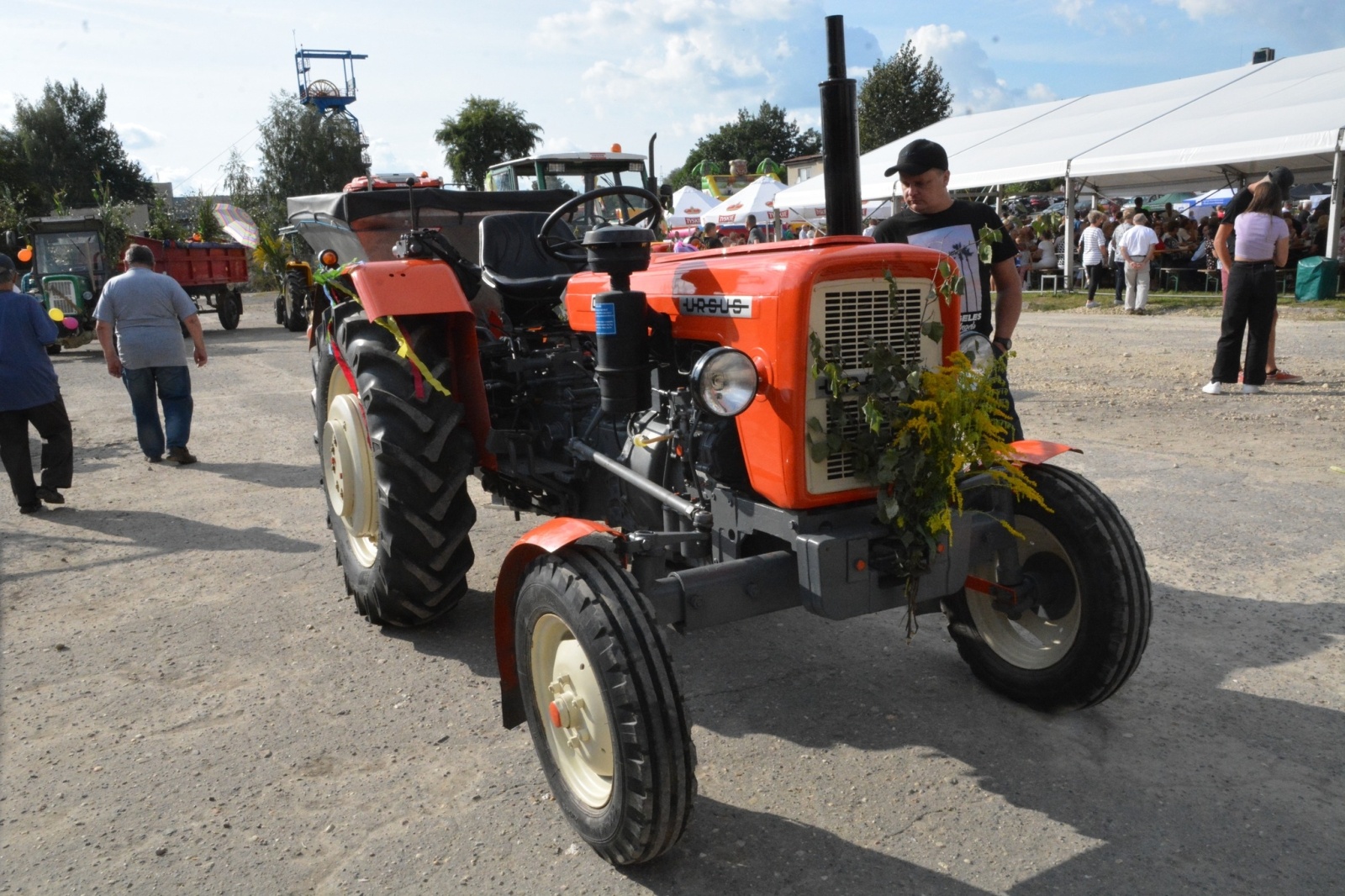 Zdjęcie w galerii na portalu naszwodzislaw.com: Dożynki Gminy Marklowice za nami [FOTO] wiadomości z regionu
