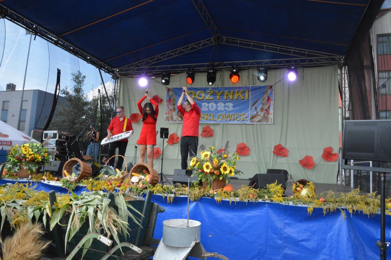 Zdjęcie w galerii na portalu naszwodzislaw.com: Dożynki Gminy Marklowice za nami [FOTO] wiadomości z regionu