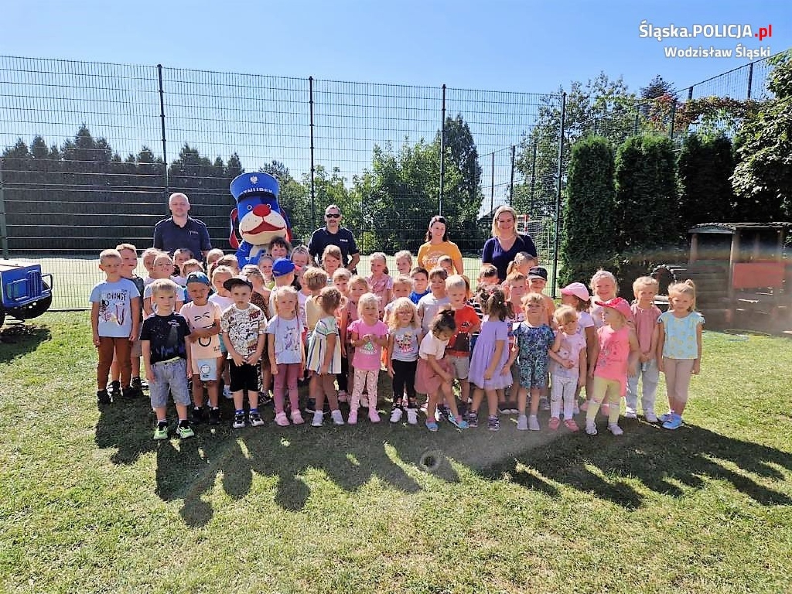 Zdjęcie w galerii na portalu naszwodzislaw.com: Przedszkolaki z Pszowa poznały najważniejsze zasady bezpieczeństwa wiadomości z regionu