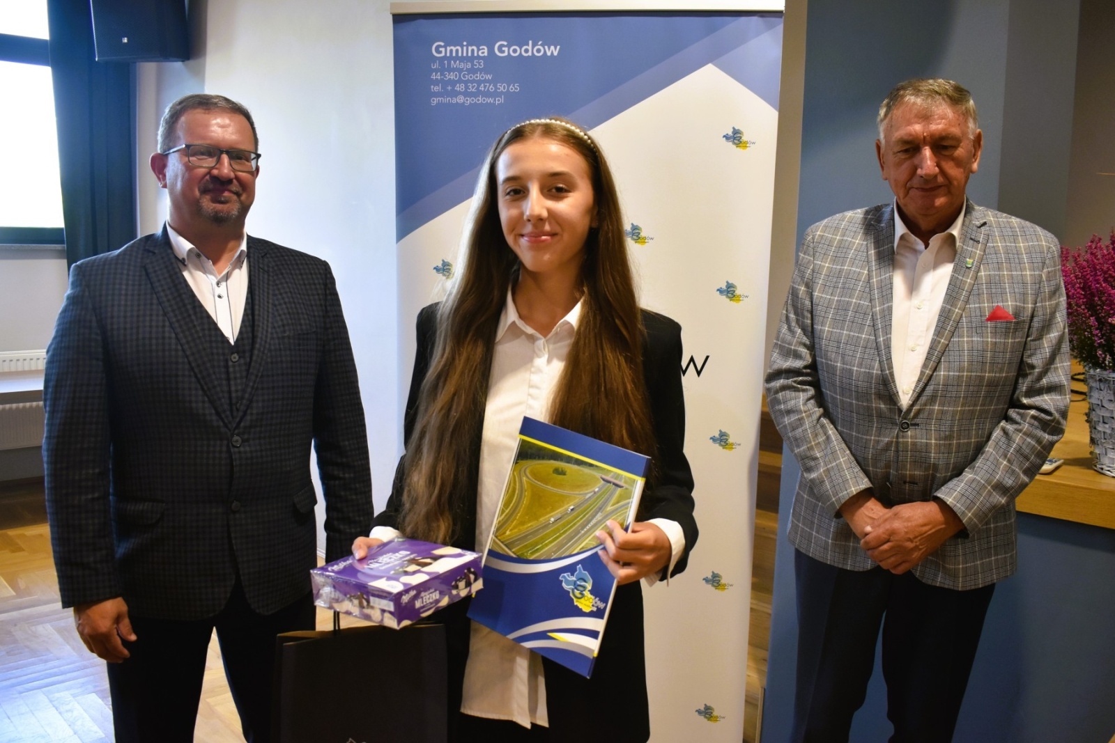 Zdjęcie w galerii na portalu naszwodzislaw.com: Najlepsi z najlepszych. Najzdolniejsi uczniowie i sportowcy Gminy Godów [FOTO] wiadomości z regionu