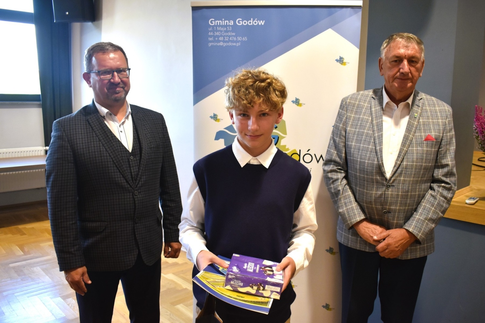 Zdjęcie w galerii na portalu naszwodzislaw.com: Najlepsi z najlepszych. Najzdolniejsi uczniowie i sportowcy Gminy Godów [FOTO] wiadomości z regionu