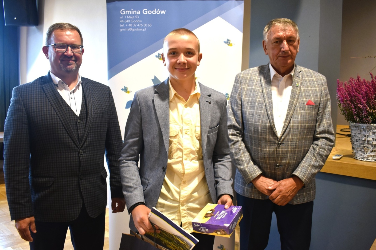 Zdjęcie w galerii na portalu naszwodzislaw.com: Najlepsi z najlepszych. Najzdolniejsi uczniowie i sportowcy Gminy Godów [FOTO] wiadomości z regionu