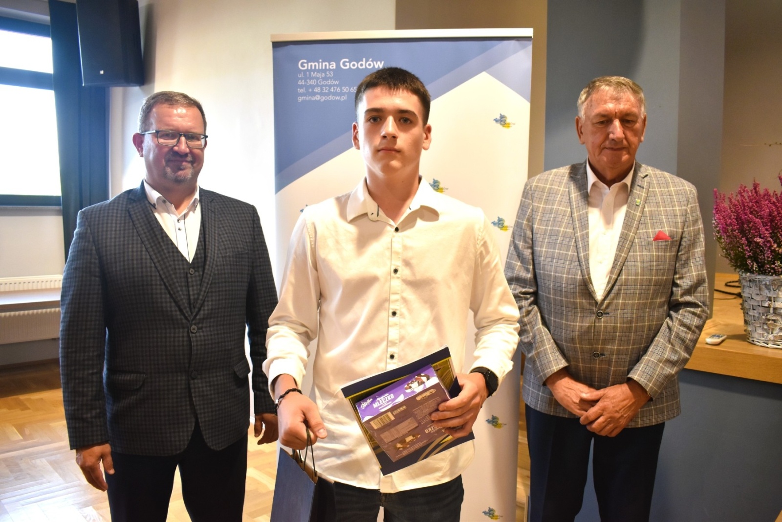 Zdjęcie w galerii na portalu naszwodzislaw.com: Najlepsi z najlepszych. Najzdolniejsi uczniowie i sportowcy Gminy Godów [FOTO] wiadomości z regionu