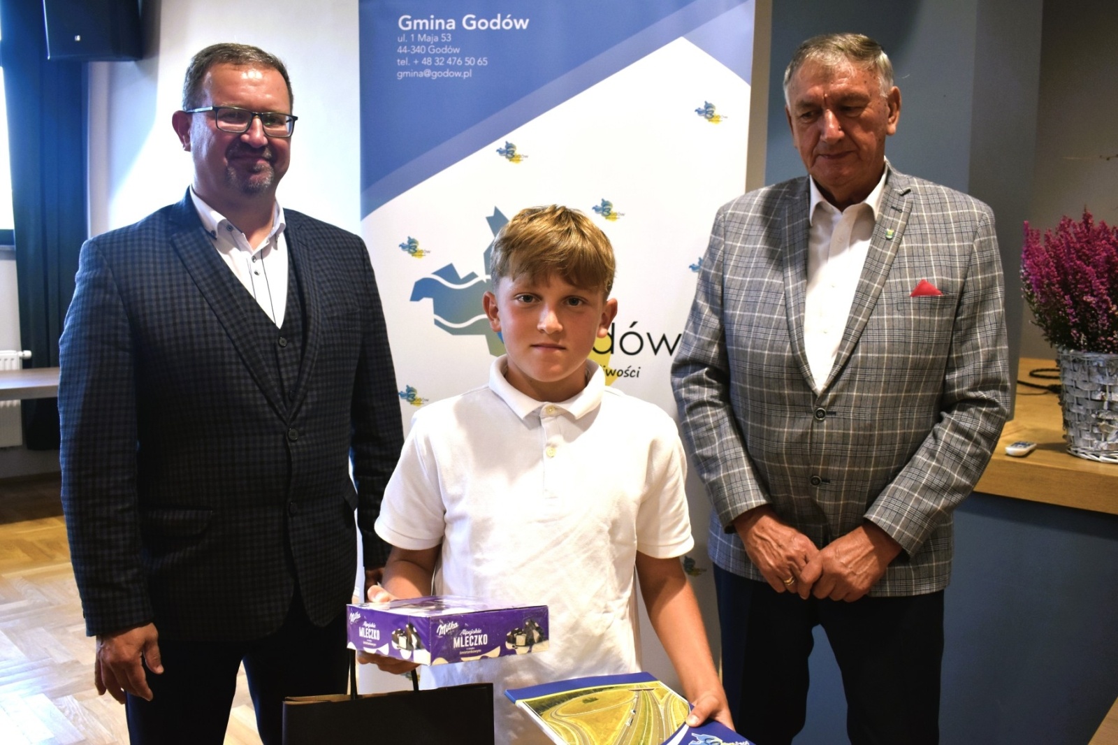 Zdjęcie w galerii na portalu naszwodzislaw.com: Najlepsi z najlepszych. Najzdolniejsi uczniowie i sportowcy Gminy Godów [FOTO] wiadomości z regionu