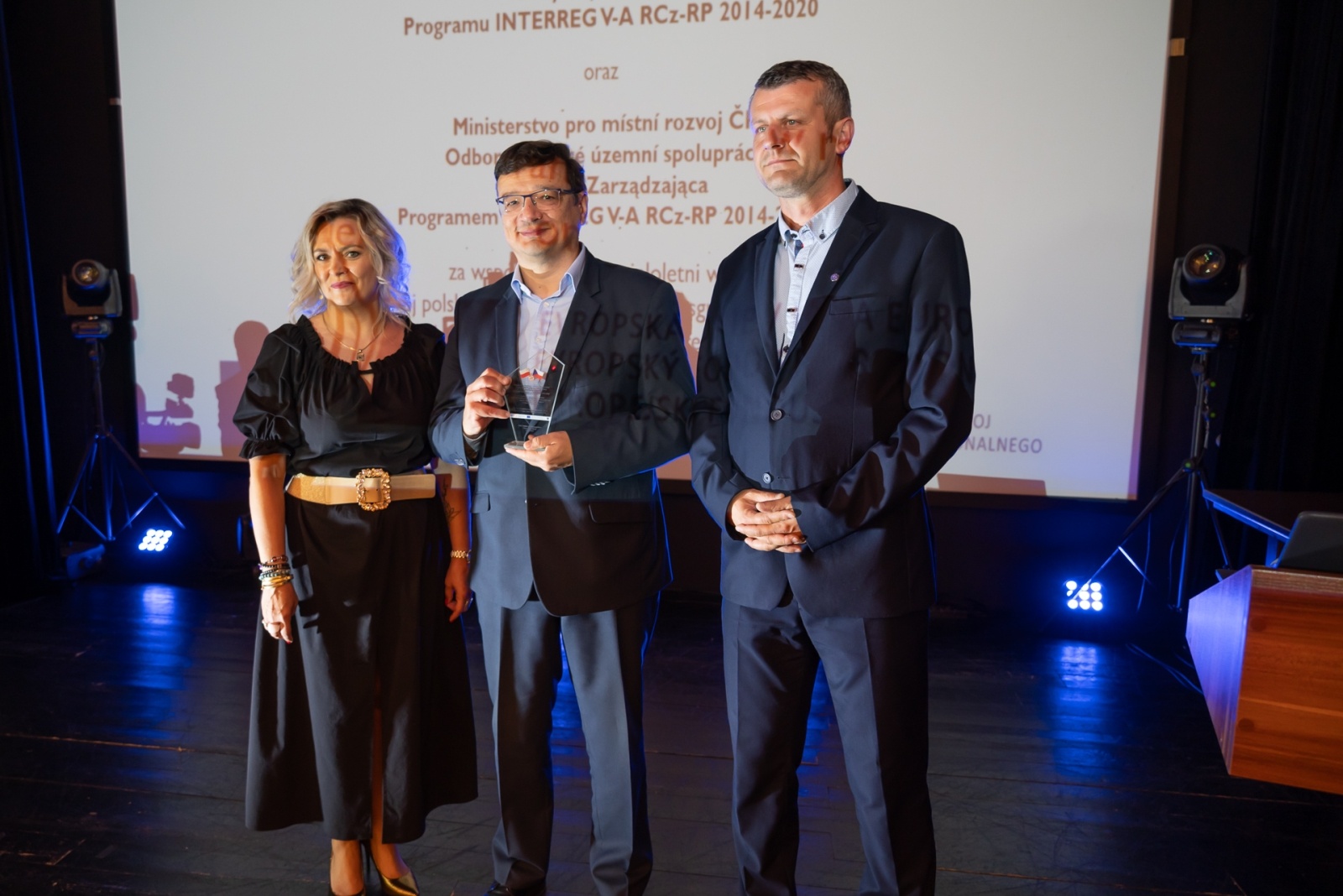 Zdjęcie w galerii na portalu naszwodzislaw.com: Gala Funduszu Mikroprojektów Euroregionu Silesia w Boguminie wiadomości z regionu