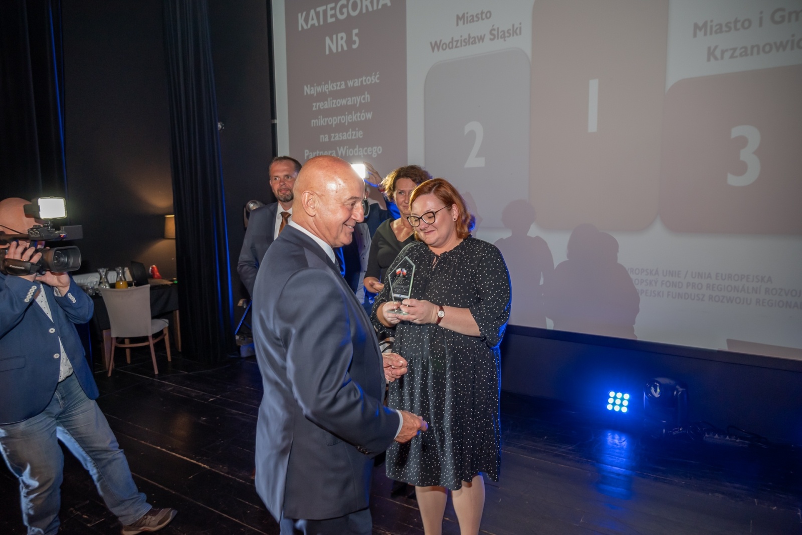 Zdjęcie w galerii na portalu naszwodzislaw.com: Gala Funduszu Mikroprojektów Euroregionu Silesia w Boguminie wiadomości z regionu