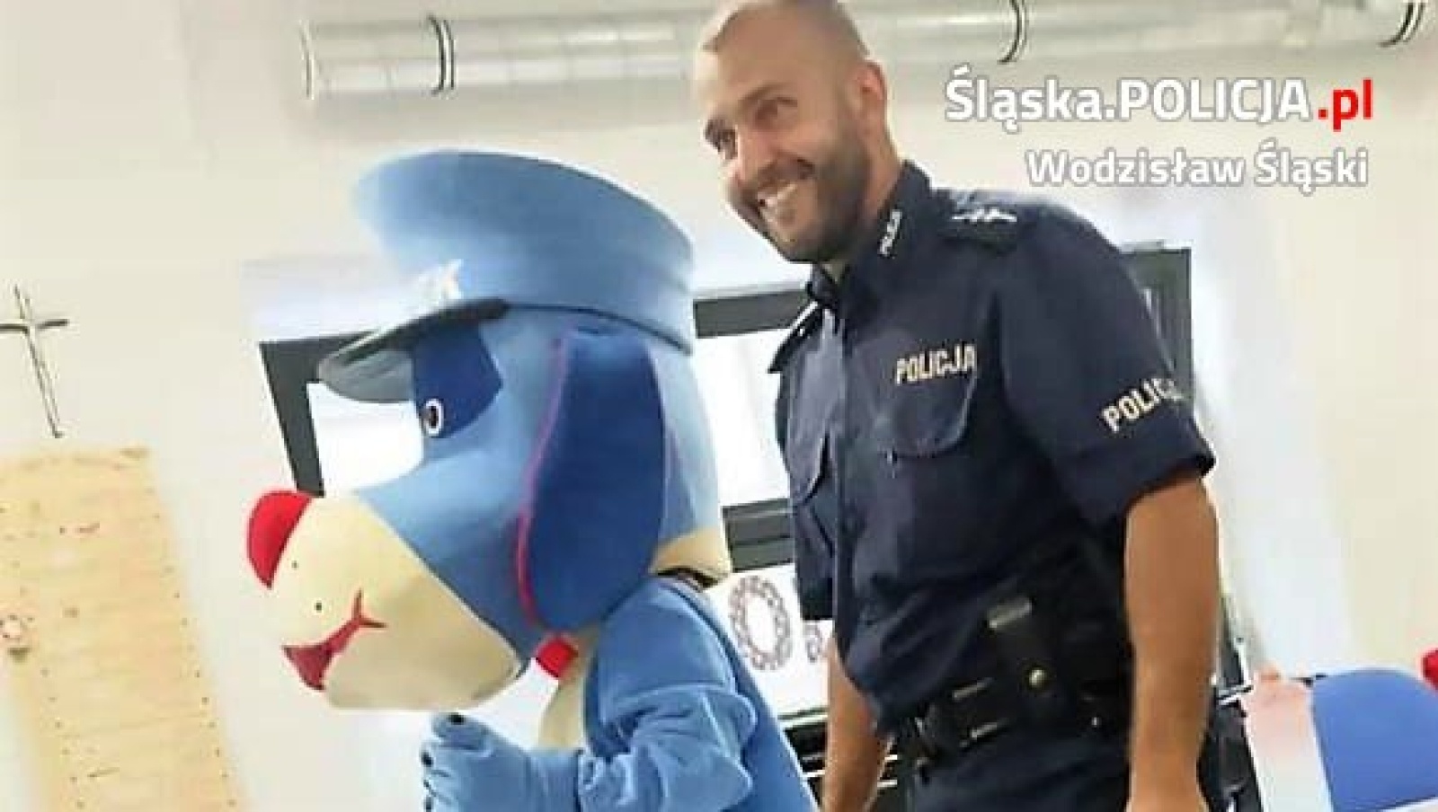 Zdjęcie w galerii na portalu naszwodzislaw.com: Dzień przedszkolaka z wodzisławskimi dzielnicowymi wiadomości z regionu