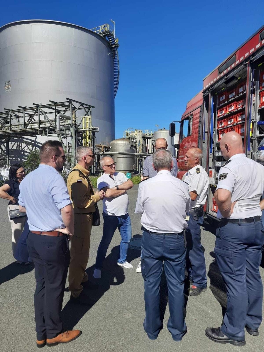 Zdjęcie w galerii na portalu naszwodzislaw.com: Zarządzanie kryzysowe po raz drugi tematem współpracy samorządów [FOTO] wiadomości z regionu