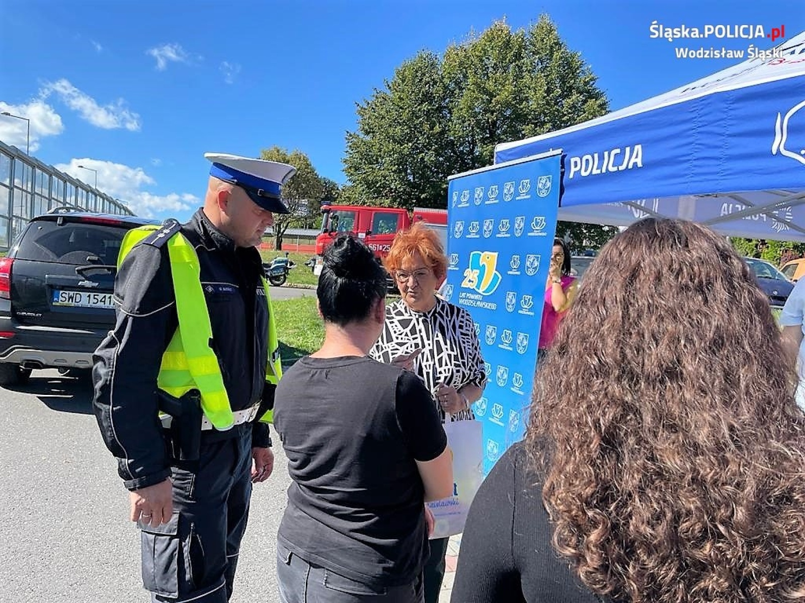 Zdjęcie w galerii na portalu naszwodzislaw.com: Zero znaczy życie. Działania Roadpol Safety Days wiadomości z regionu