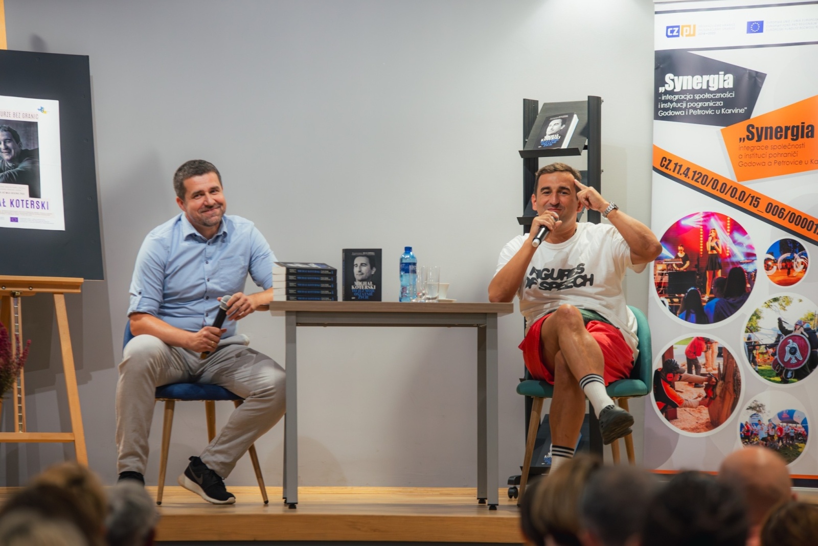 Zdjęcie w galerii na portalu naszwodzislaw.com: Michał Misiek Koterski odwiedził Gminę Godów [FOTO] wiadomości z regionu