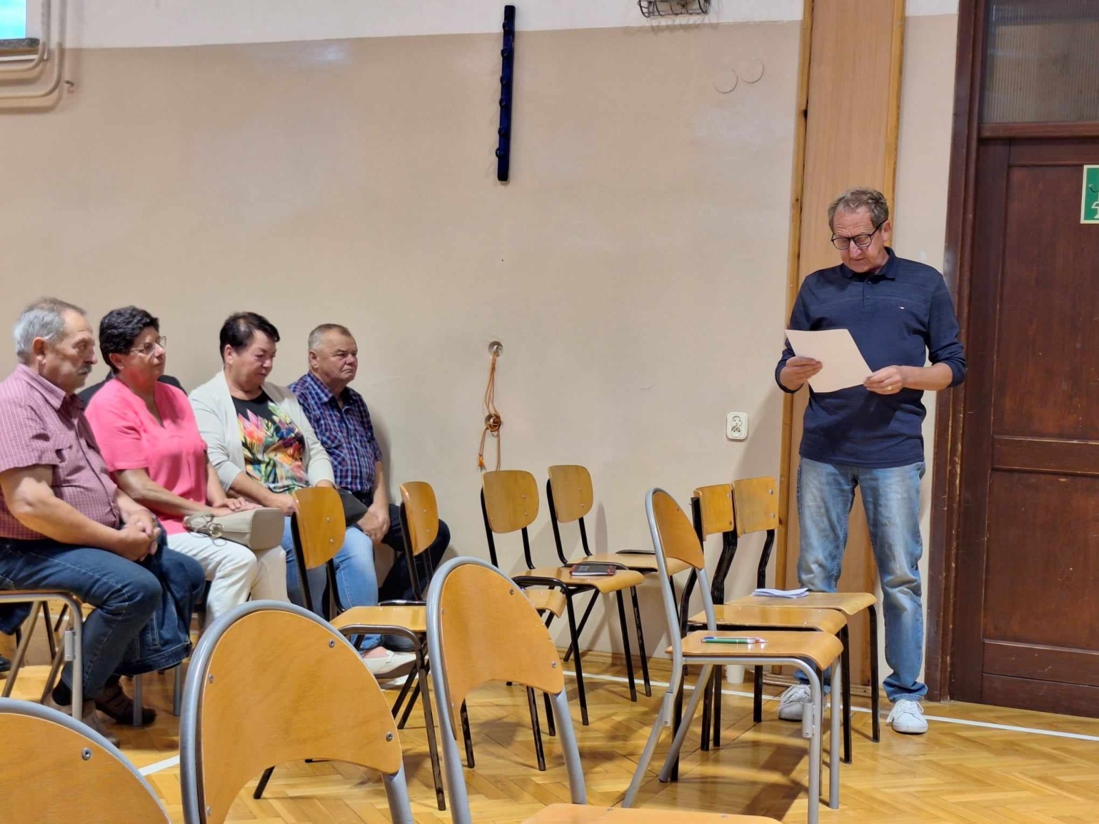 Zdjęcie w galerii na portalu naszwodzislaw.com: Po zebraniu wiejskim w Gogołowej wiadomości z regionu