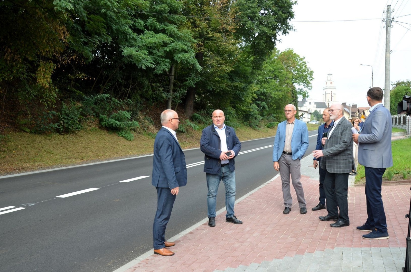 Zdjęcie w galerii na portalu naszwodzislaw.com: Ulica Raciborska w Rogowie i Bełsznicy oddana do użytku [FOTO] wiadomości z regionu