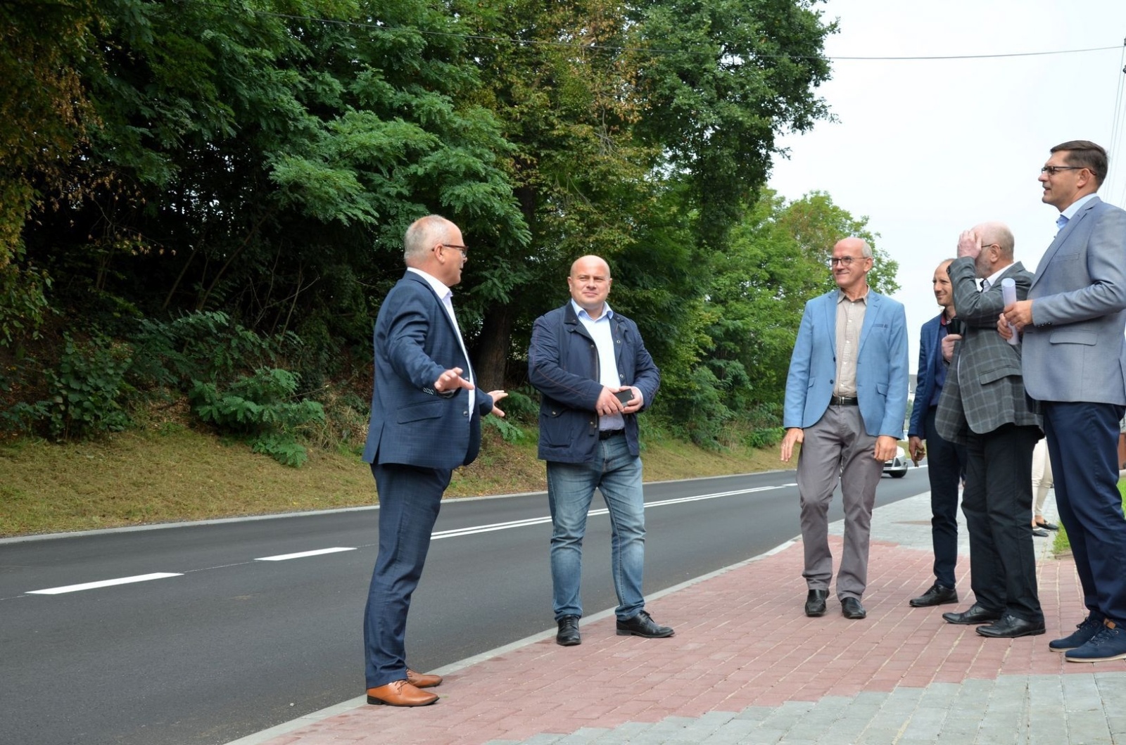 Zdjęcie w galerii na portalu naszwodzislaw.com: Ulica Raciborska w Rogowie i Bełsznicy oddana do użytku [FOTO] wiadomości z regionu