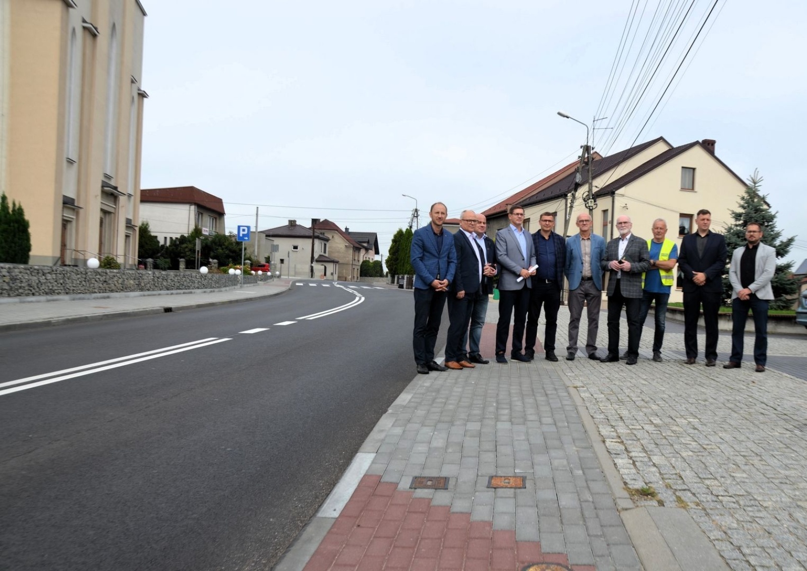 Zdjęcie w galerii na portalu naszwodzislaw.com: Ulica Raciborska w Rogowie i Bełsznicy oddana do użytku [FOTO] wiadomości z regionu