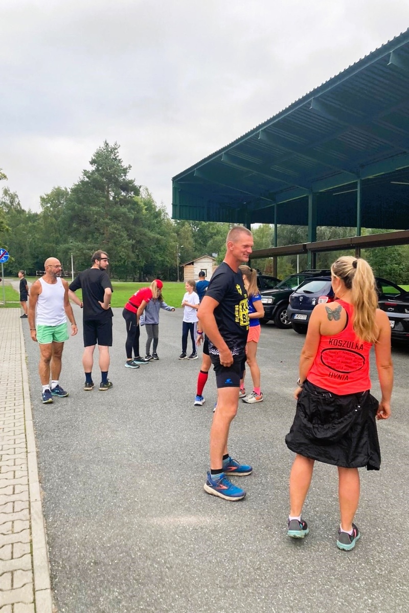 Zdjęcie w galerii na portalu naszwodzislaw.com: Bieg po zdrowie. Na starcie ponad 40 osób wiadomości z regionu