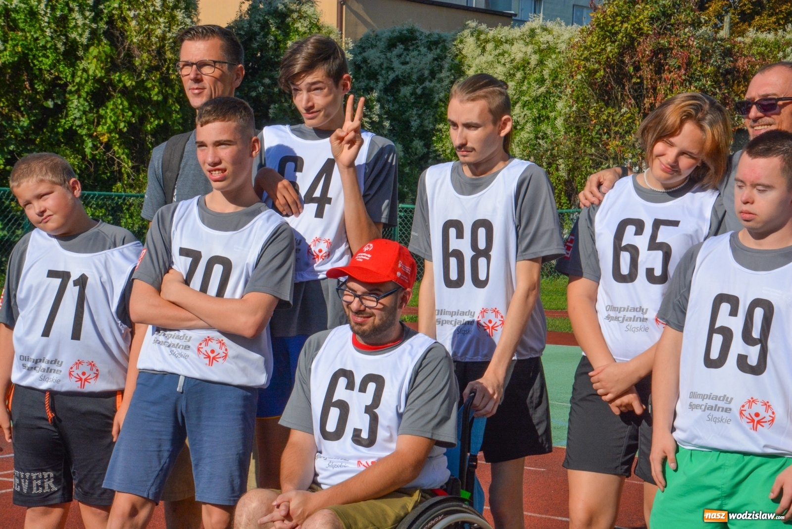 Zdjęcie w galerii na portalu naszwodzislaw.com: Wodzisławskie Chabry na XXI Śląskim Mityngu Lekkoatletycznym Olimpiad Specjalnych Racibórz 2023 [FOTO i WIDEO] wiadomości z regionu