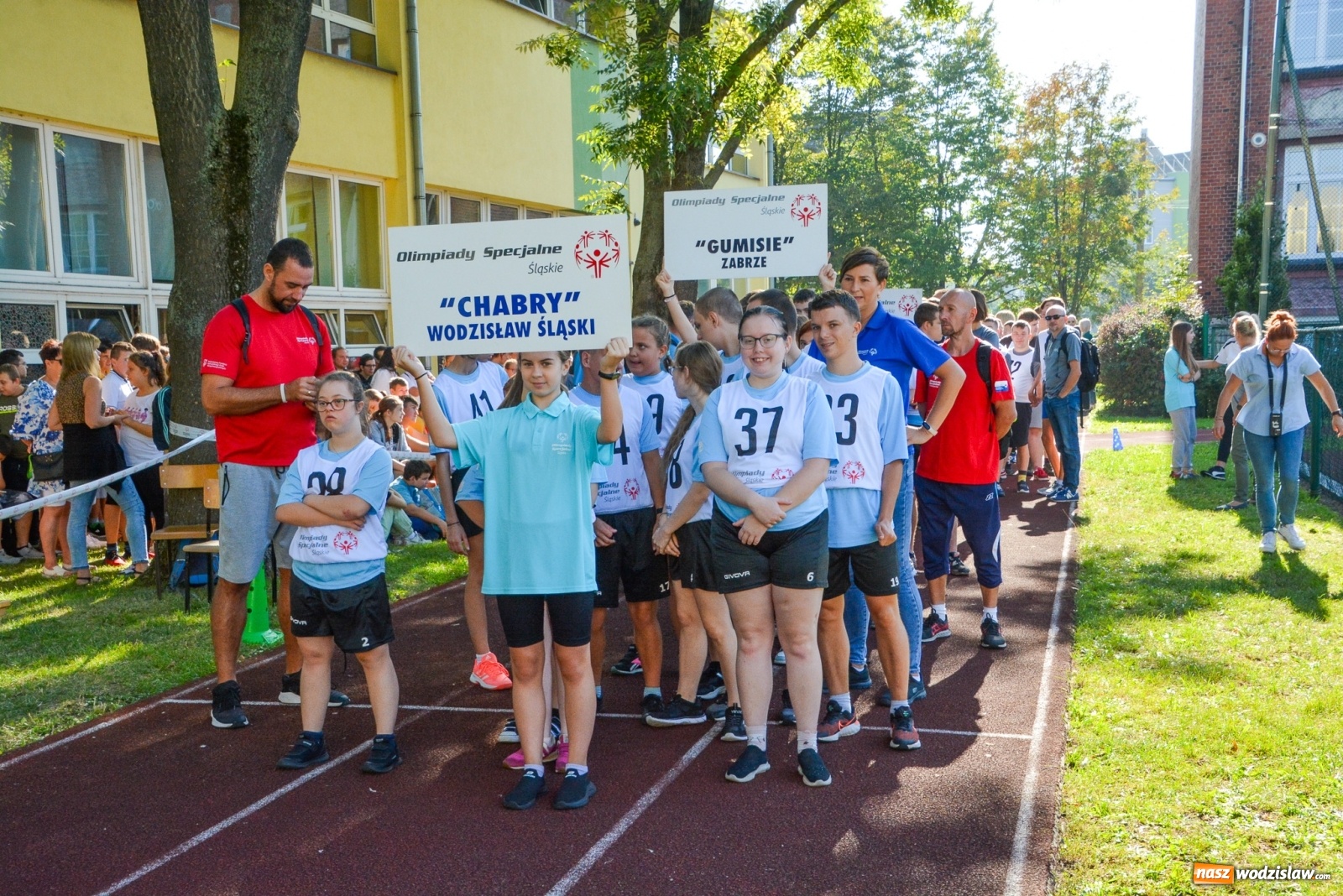 Zdjęcie w galerii na portalu naszwodzislaw.com: Wodzisławskie Chabry na XXI Śląskim Mityngu Lekkoatletycznym Olimpiad Specjalnych Racibórz 2023 [FOTO i WIDEO] wiadomości z regionu