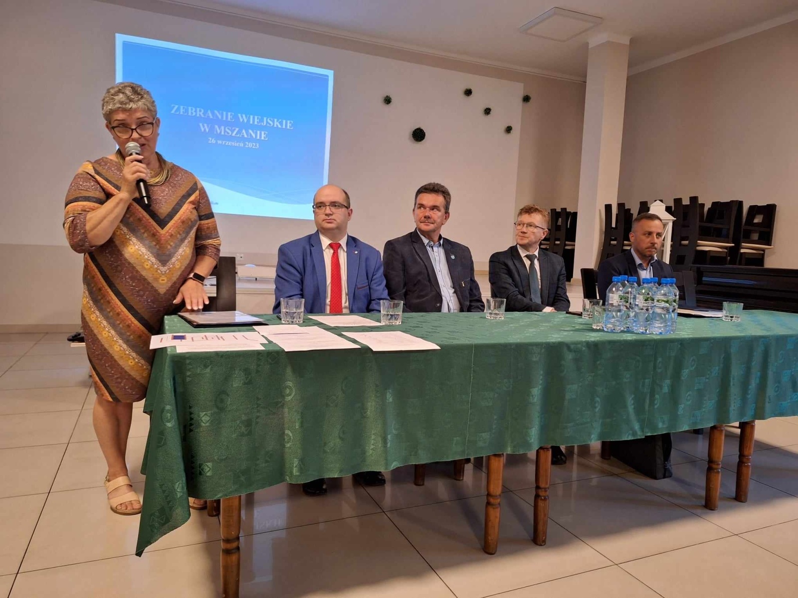 Zdjęcie w galerii na portalu naszwodzislaw.com: Zebranie wiejskie w Mszanie. Fundusz sołecki podzielony wiadomości z regionu