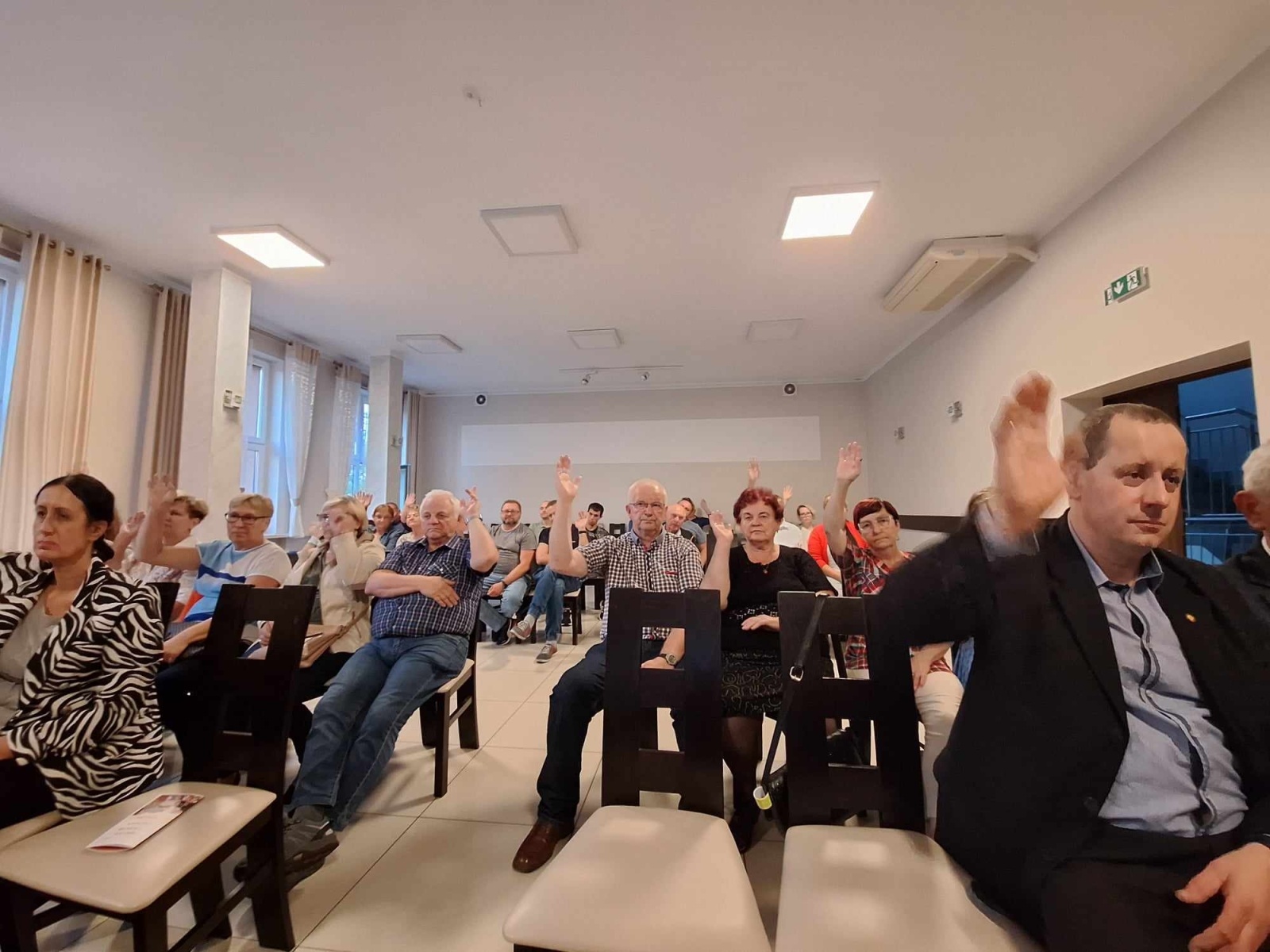 Zdjęcie w galerii na portalu naszwodzislaw.com: Zebranie wiejskie w Mszanie. Fundusz sołecki podzielony wiadomości z regionu