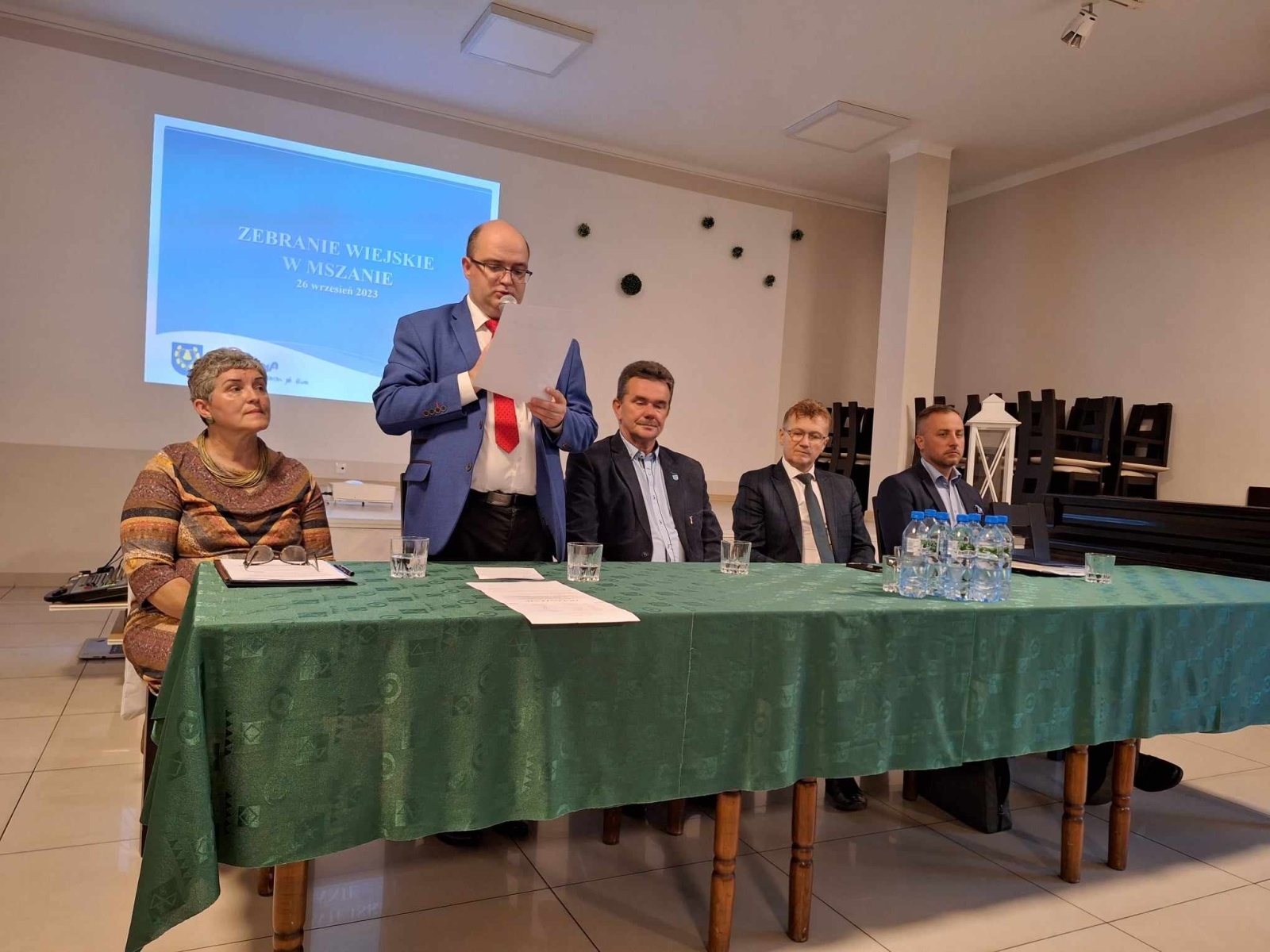 Zdjęcie w galerii na portalu naszwodzislaw.com: Zebranie wiejskie w Mszanie. Fundusz sołecki podzielony wiadomości z regionu