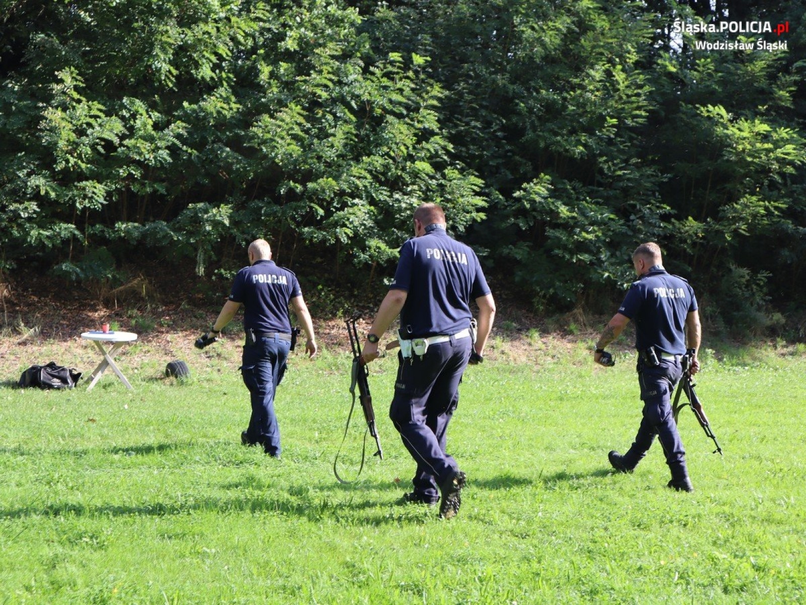 Zdjęcie w galerii na portalu naszwodzislaw.com: Wodzisławscy mundurowi ćwiczyli swą celność wiadomości z regionu