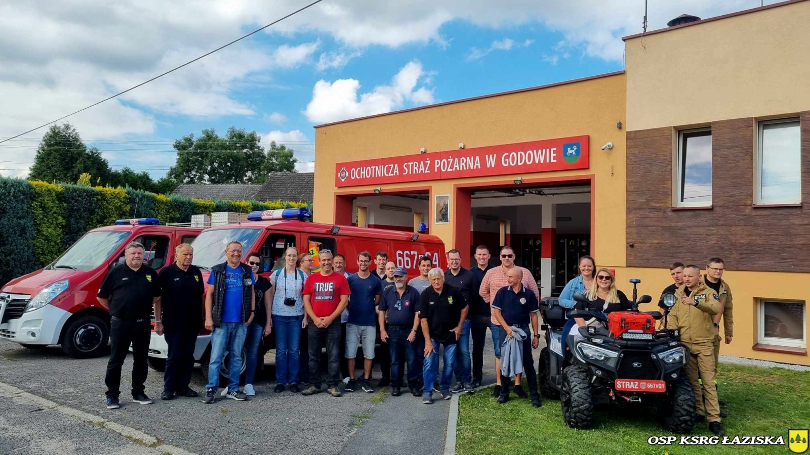 Zdjęcie w galerii na portalu naszwodzislaw.com: Strażacy z niemieckiego Schwanheim odwiedzili jednostki OSP w Gminie Godów wiadomości z regionu