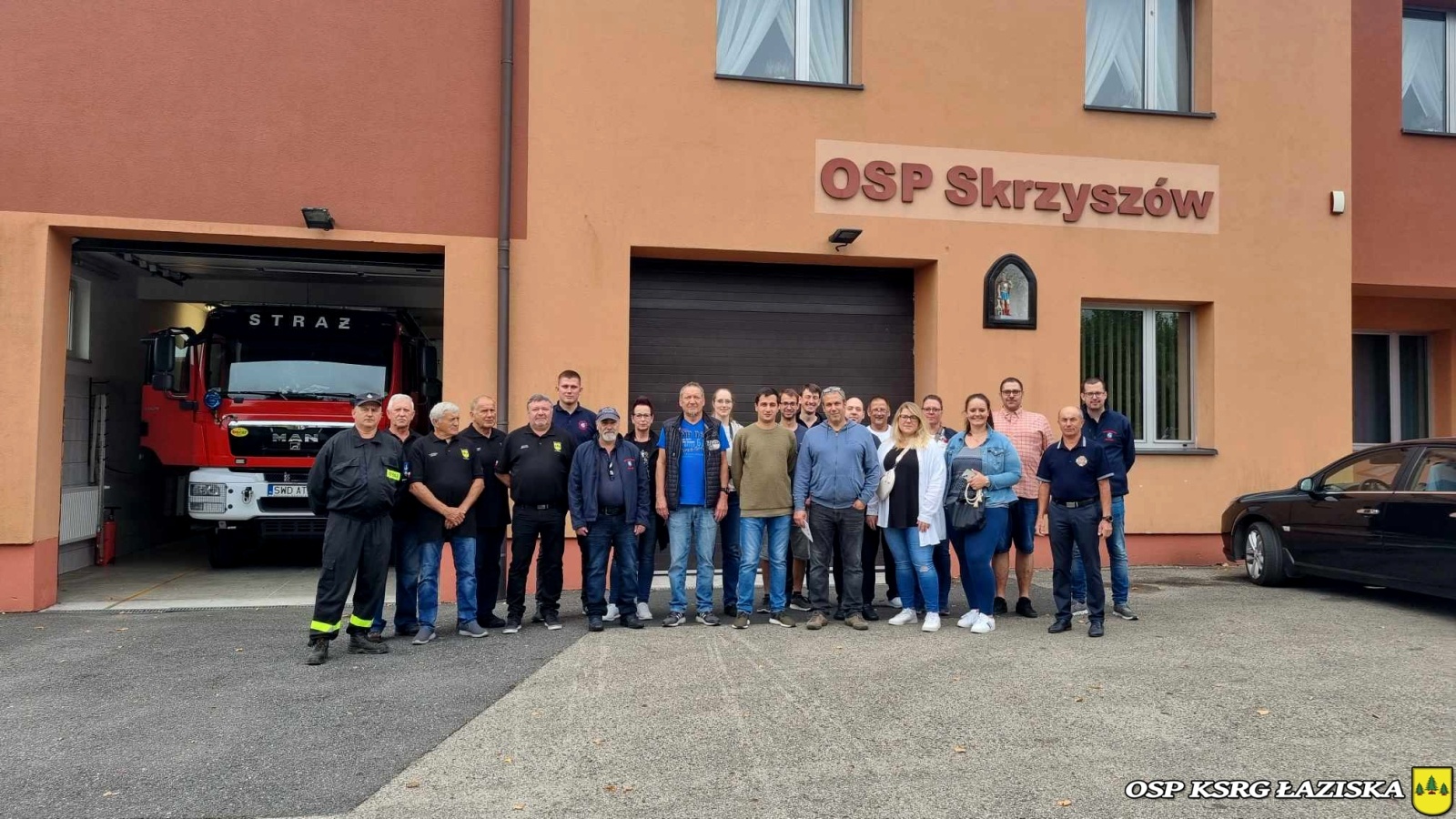 Zdjęcie w galerii na portalu naszwodzislaw.com: Strażacy z niemieckiego Schwanheim odwiedzili jednostki OSP w Gminie Godów wiadomości z regionu