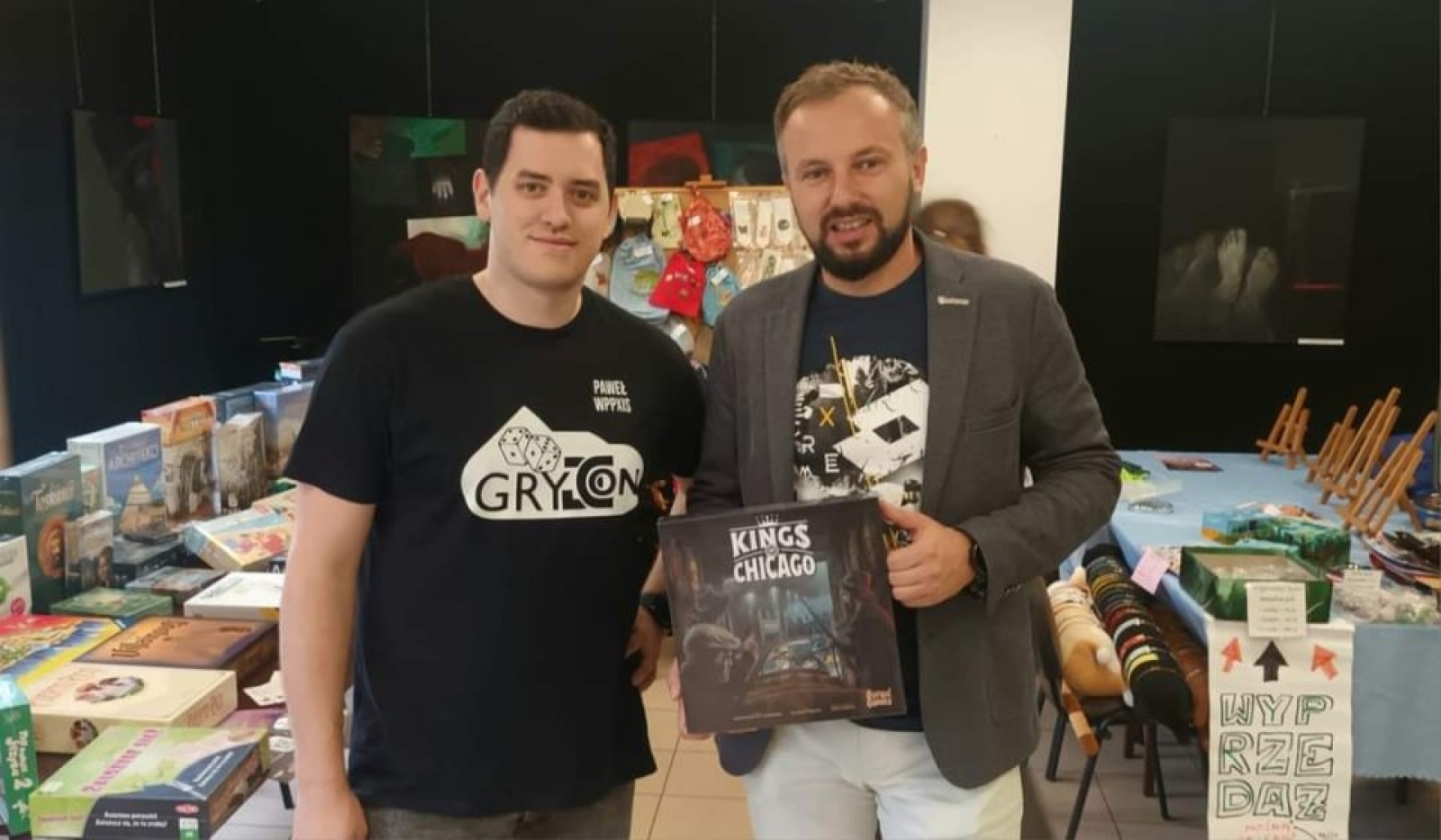 Zdjęcie w galerii na portalu naszwodzislaw.com: W gry planszowe grali i życie ratowali. GRYDcon 2023 przeszedł do historii wiadomości z regionu