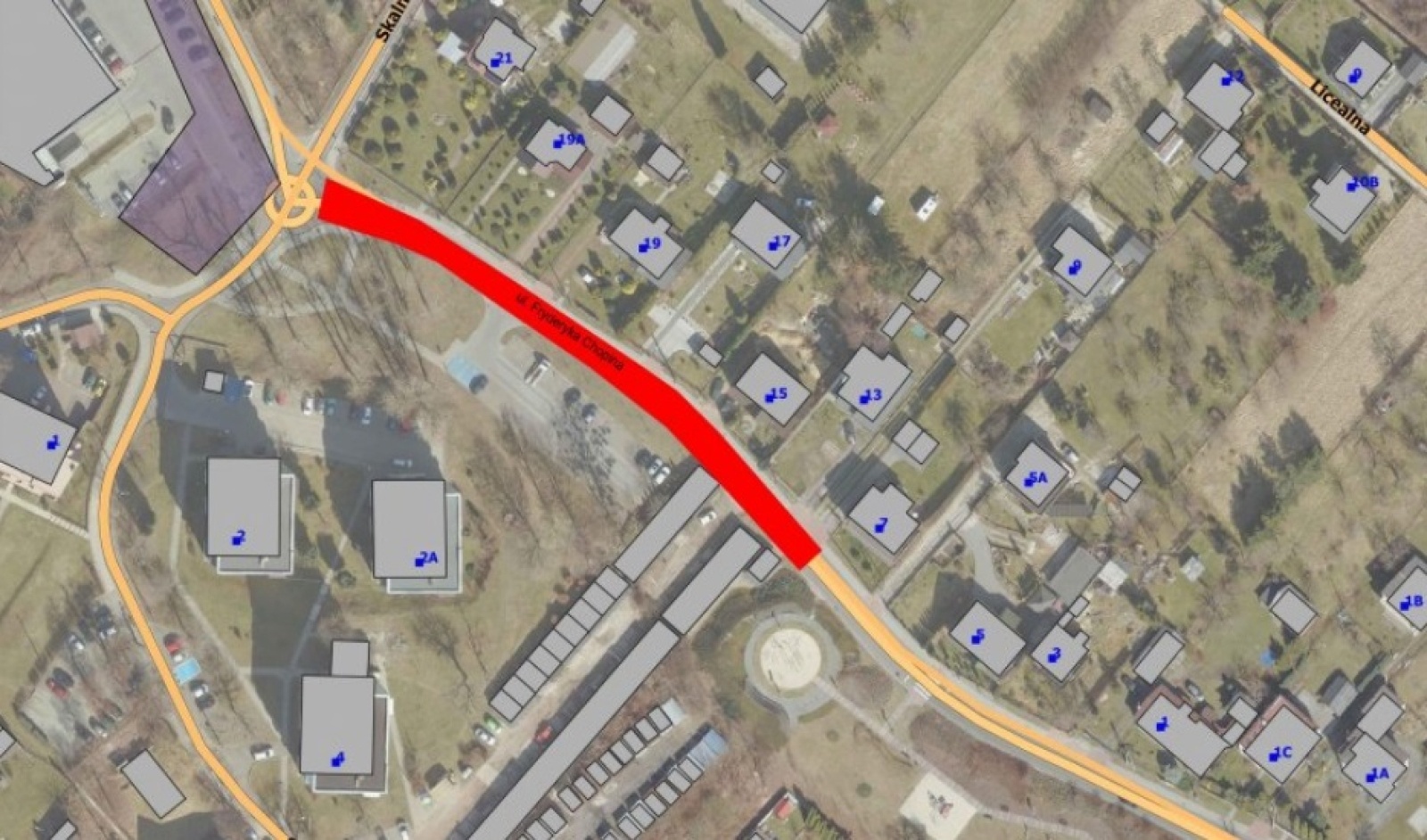 Zdjęcie w galerii na portalu naszwodzislaw.com: Jak przebiegają prace na ul. Fryderyka Chopina w Rydułtowach? wiadomości z regionu