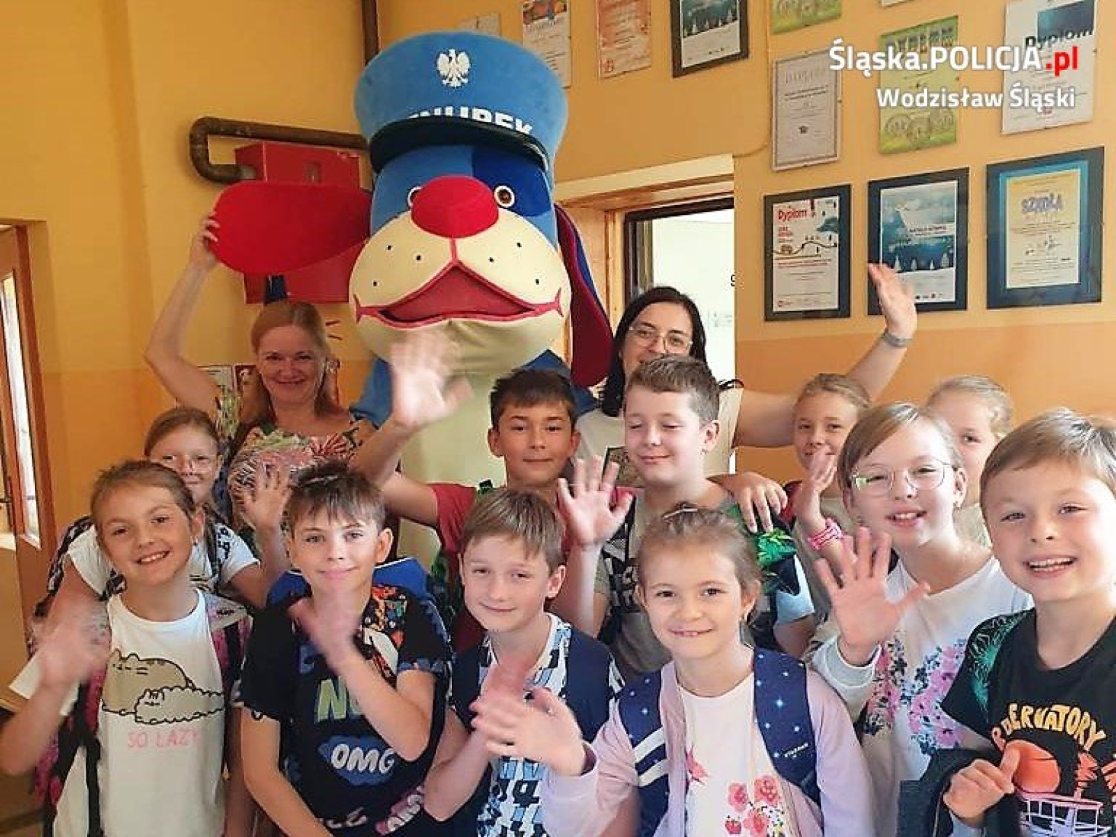 Zdjęcie w galerii na portalu naszwodzislaw.com: Dzieci z SP 2 przypomniały sobie zasady ruchu drogowego wiadomości z regionu