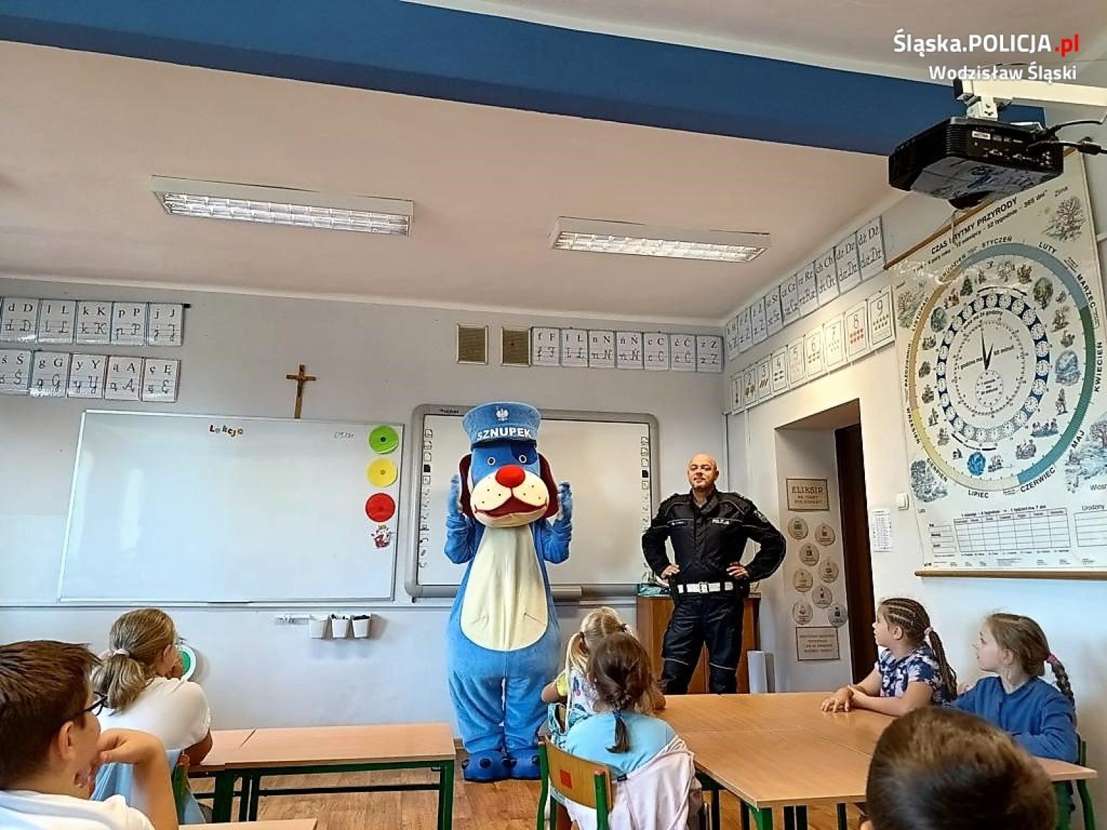 Zdjęcie w galerii na portalu naszwodzislaw.com: Dzieci z SP 2 przypomniały sobie zasady ruchu drogowego wiadomości z regionu