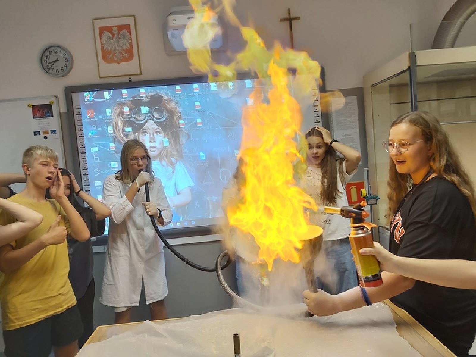 Zdjęcie w galerii na portalu naszwodzislaw.com: Jesienna gołkowicka Noc Naukowców [FOTO] wiadomości z regionu