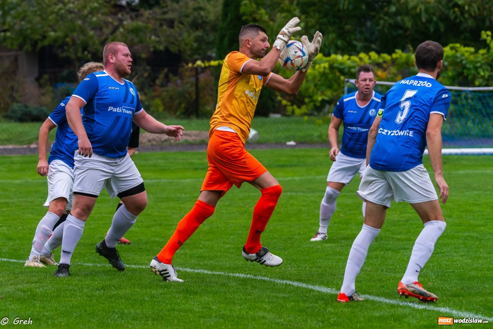 Zdjęcie w galerii na portalu naszwodzislaw.com: Klasa okręgowa. Naprzód Czyżowice bez punktów w Krzyżanowicach [FOTO] wiadomości z regionu