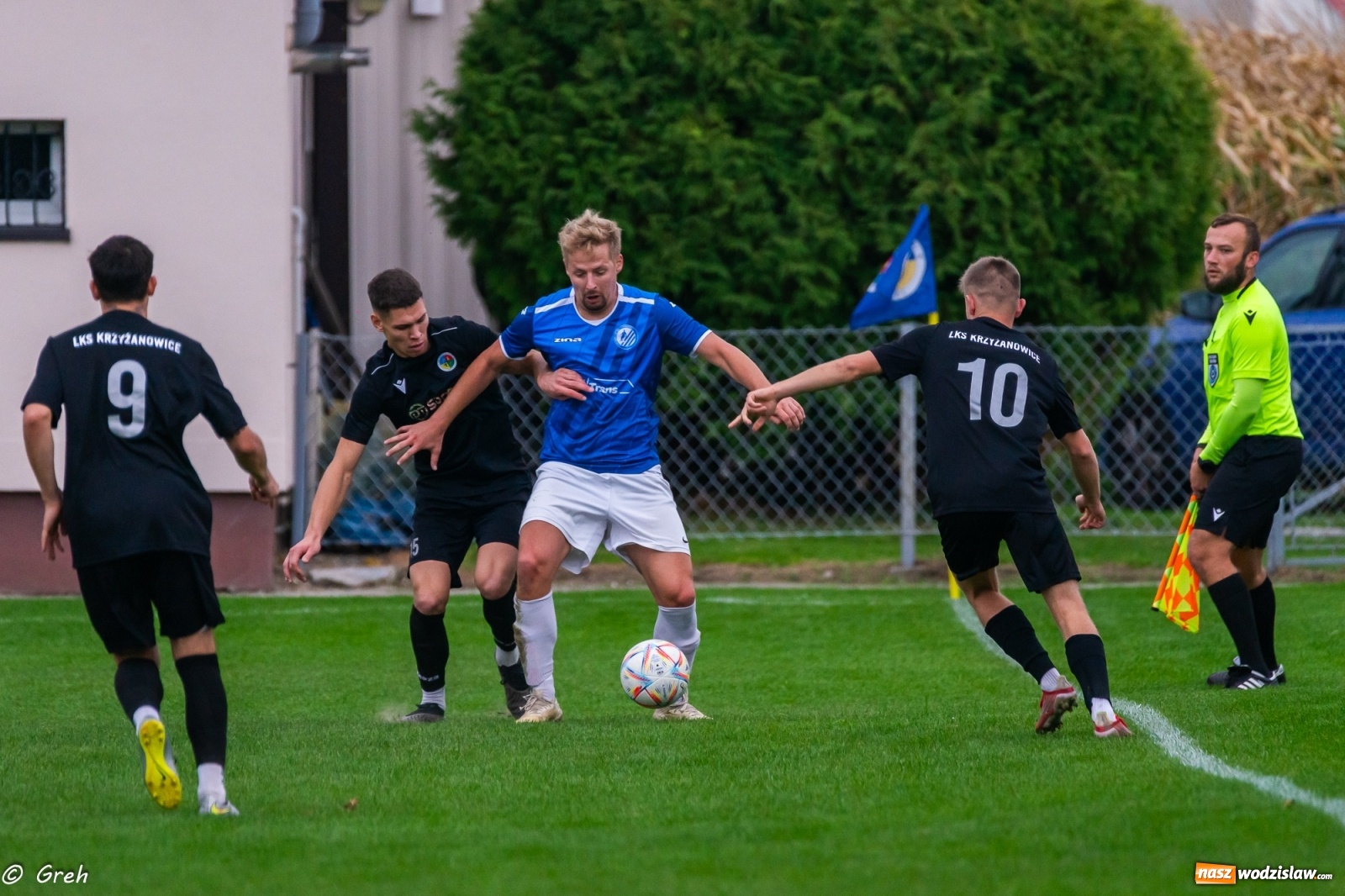 Zdjęcie w galerii na portalu naszwodzislaw.com: Klasa okręgowa. Naprzód Czyżowice bez punktów w Krzyżanowicach [FOTO] wiadomości z regionu