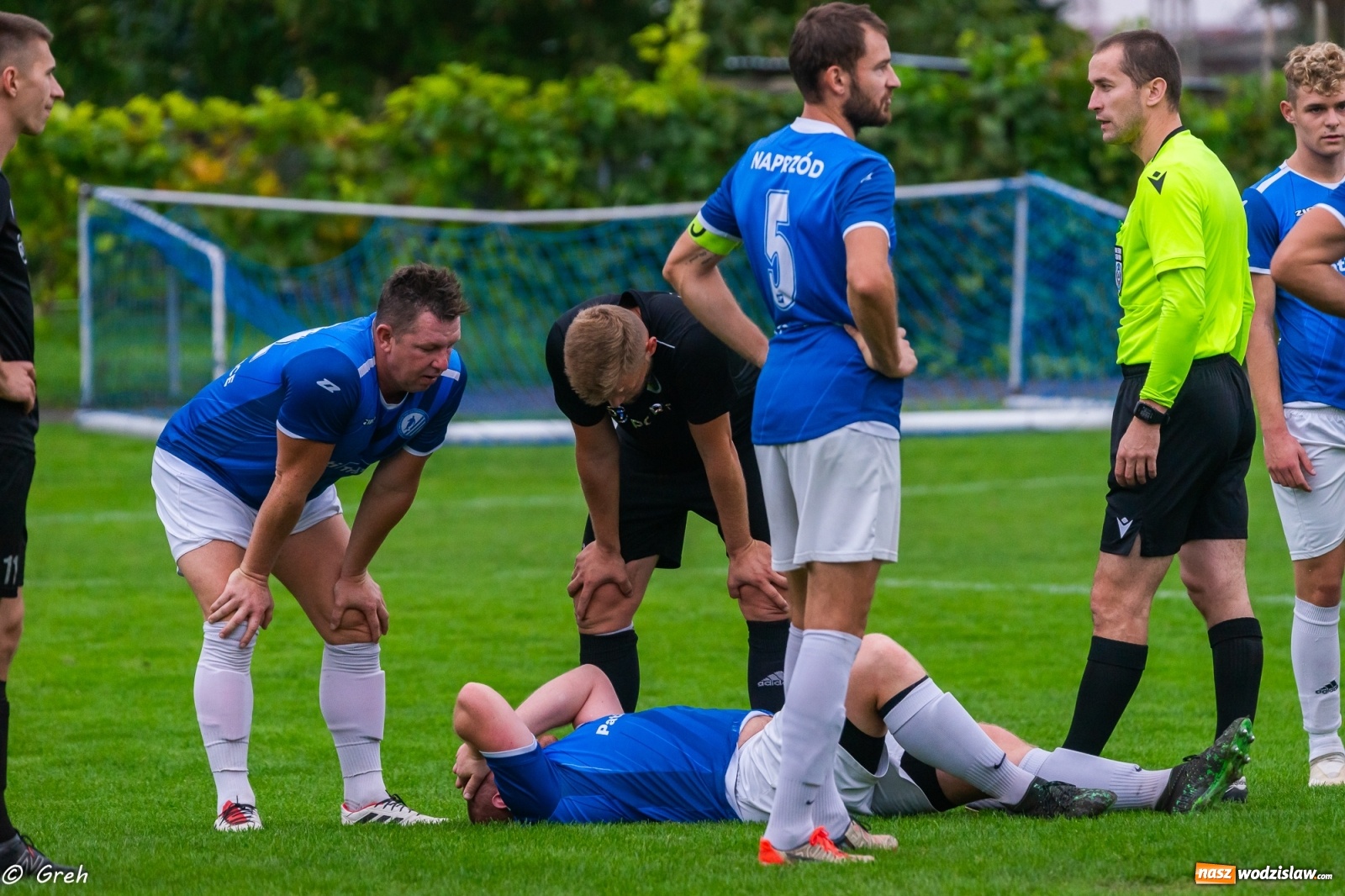 Zdjęcie w galerii na portalu naszwodzislaw.com: Klasa okręgowa. Naprzód Czyżowice bez punktów w Krzyżanowicach [FOTO] wiadomości z regionu