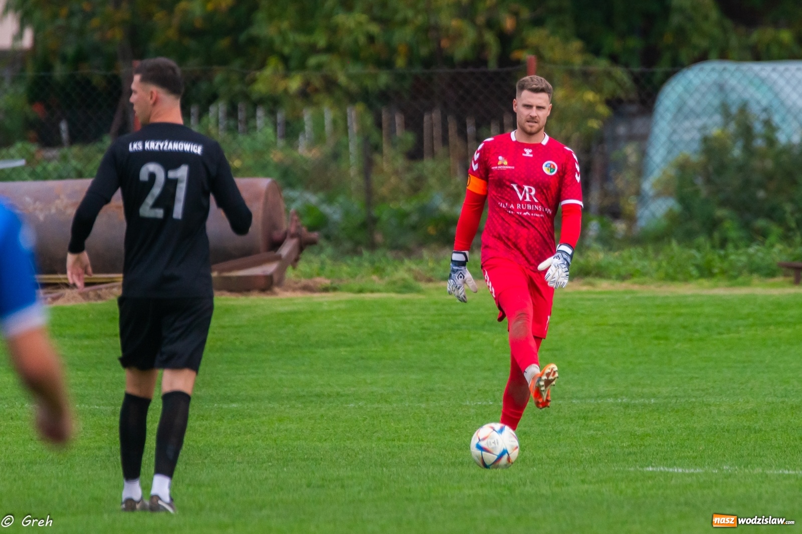 Zdjęcie w galerii na portalu naszwodzislaw.com: Klasa okręgowa. Naprzód Czyżowice bez punktów w Krzyżanowicach [FOTO] wiadomości z regionu