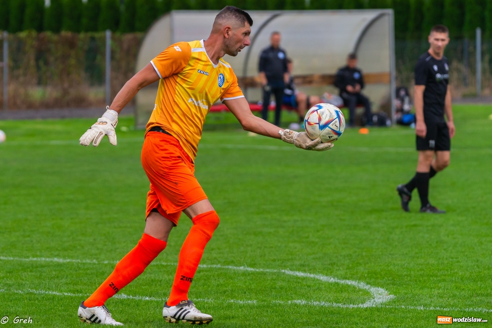 Zdjęcie w galerii na portalu naszwodzislaw.com: Klasa okręgowa. Naprzód Czyżowice bez punktów w Krzyżanowicach [FOTO] wiadomości z regionu