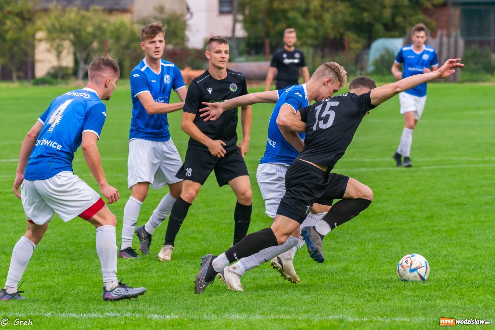 Zdjęcie w galerii na portalu naszwodzislaw.com: Klasa okręgowa. Naprzód Czyżowice bez punktów w Krzyżanowicach [FOTO] wiadomości z regionu