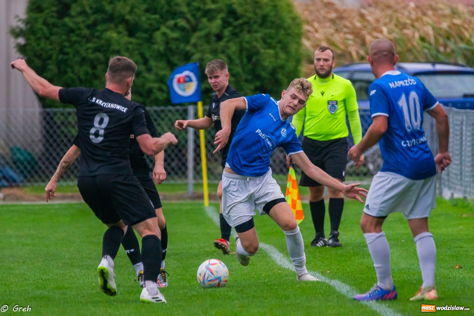 Zdjęcie w galerii na portalu naszwodzislaw.com: Klasa okręgowa. Naprzód Czyżowice bez punktów w Krzyżanowicach [FOTO] wiadomości z regionu