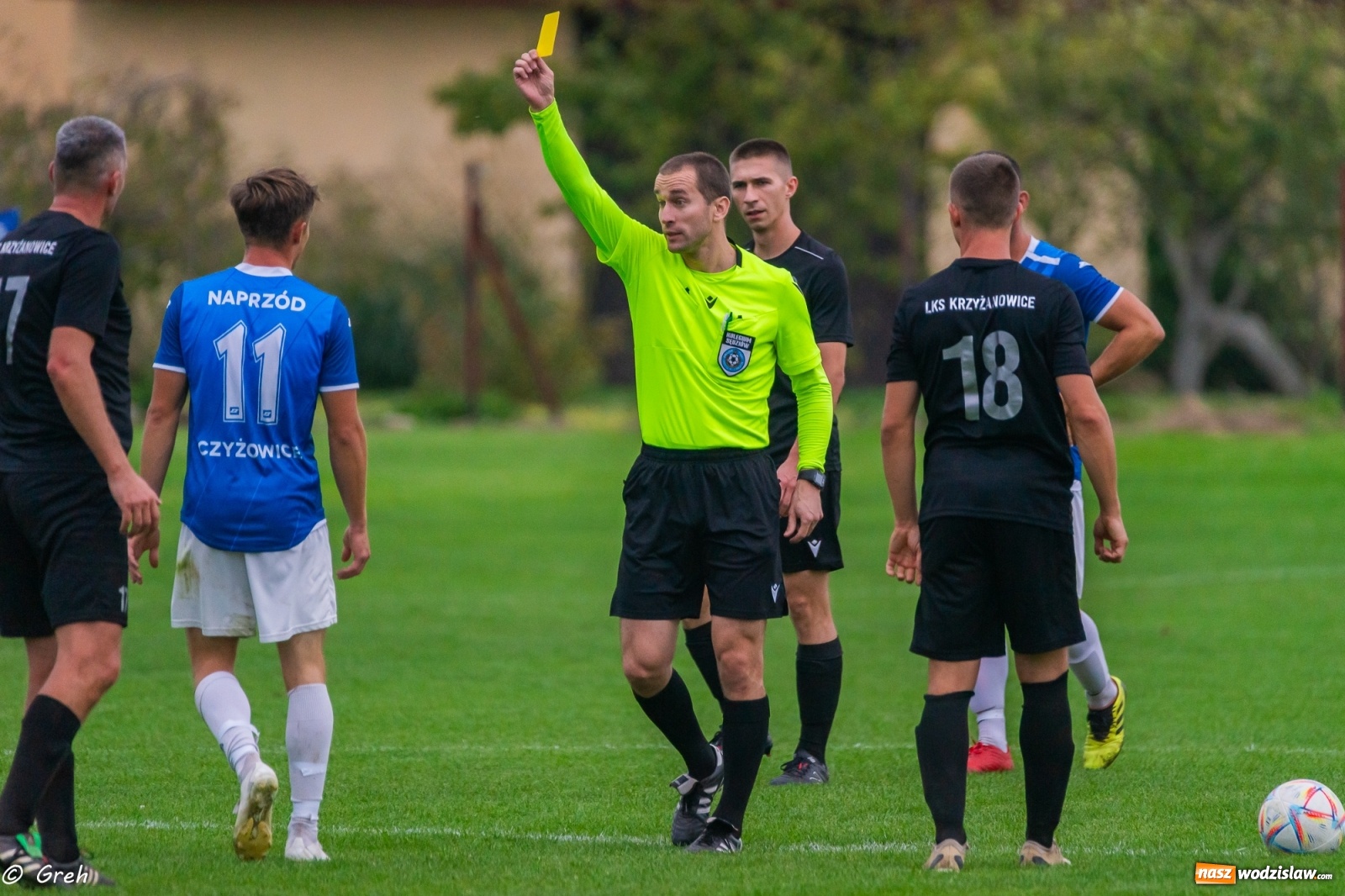 Zdjęcie w galerii na portalu naszwodzislaw.com: Klasa okręgowa. Naprzód Czyżowice bez punktów w Krzyżanowicach [FOTO] wiadomości z regionu
