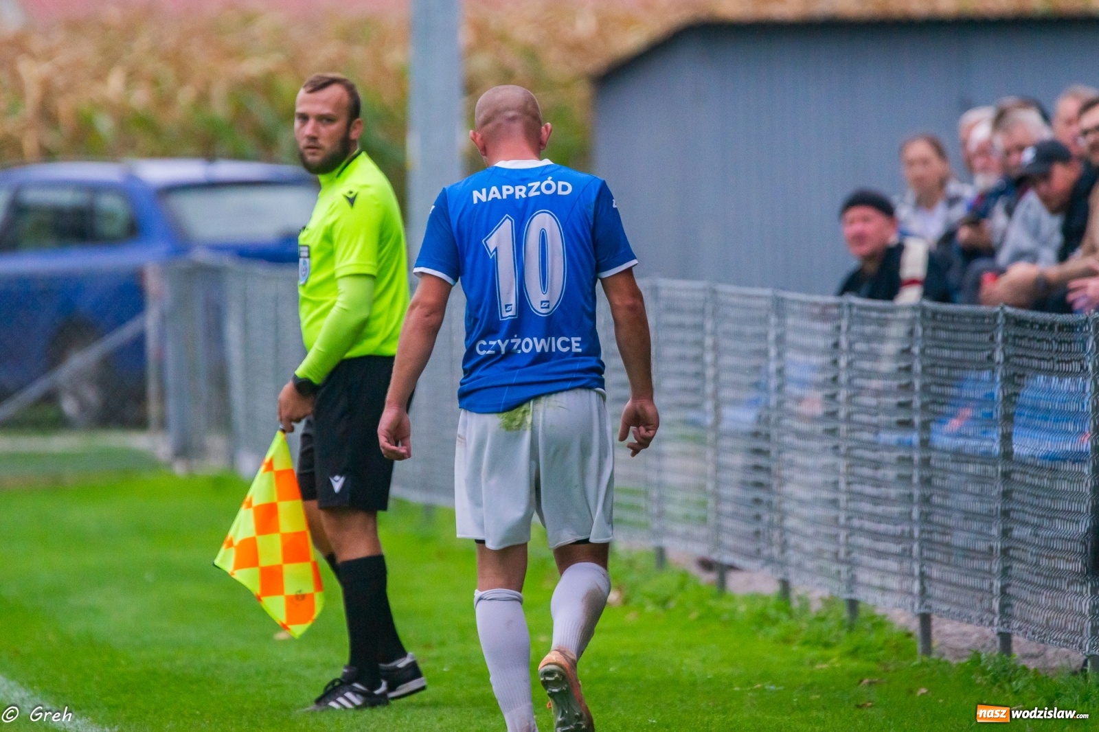 Zdjęcie w galerii na portalu naszwodzislaw.com: Klasa okręgowa. Naprzód Czyżowice bez punktów w Krzyżanowicach [FOTO] wiadomości z regionu