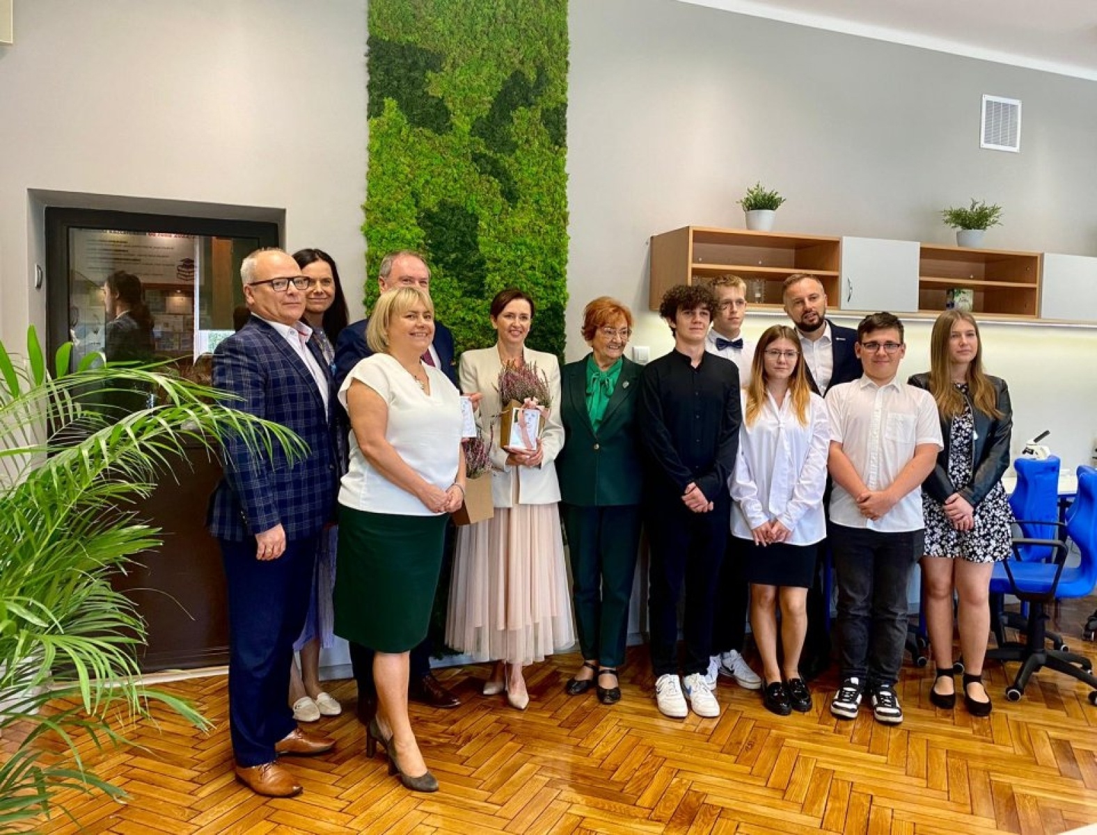 Zdjęcie w galerii na portalu naszwodzislaw.com: W Rydułtowach otwarto zieloną pracownię wiadomości z regionu