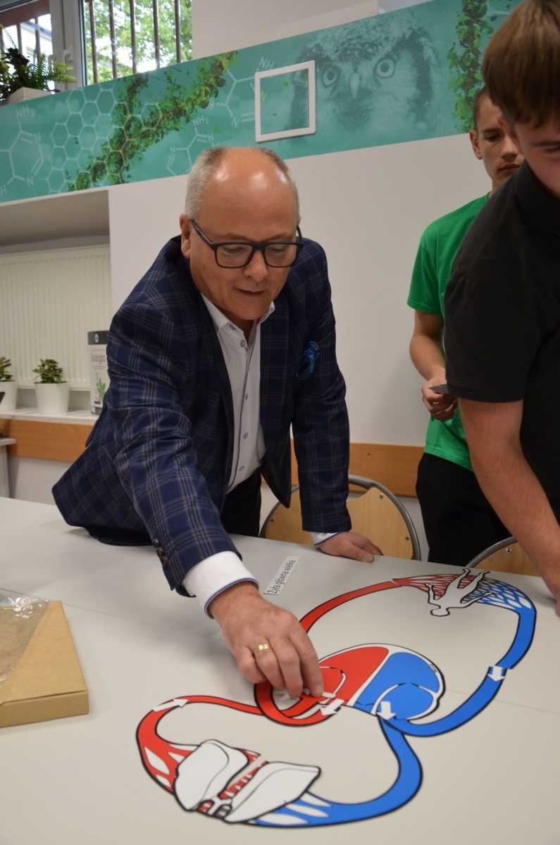 Zdjęcie w galerii na portalu naszwodzislaw.com: W wodzisławskim Ekonomiku powstał EKOBiom wiadomości z regionu